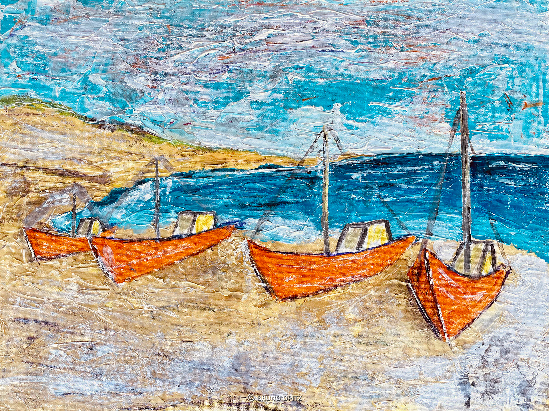 Bruno Opitz - Fishing Boats